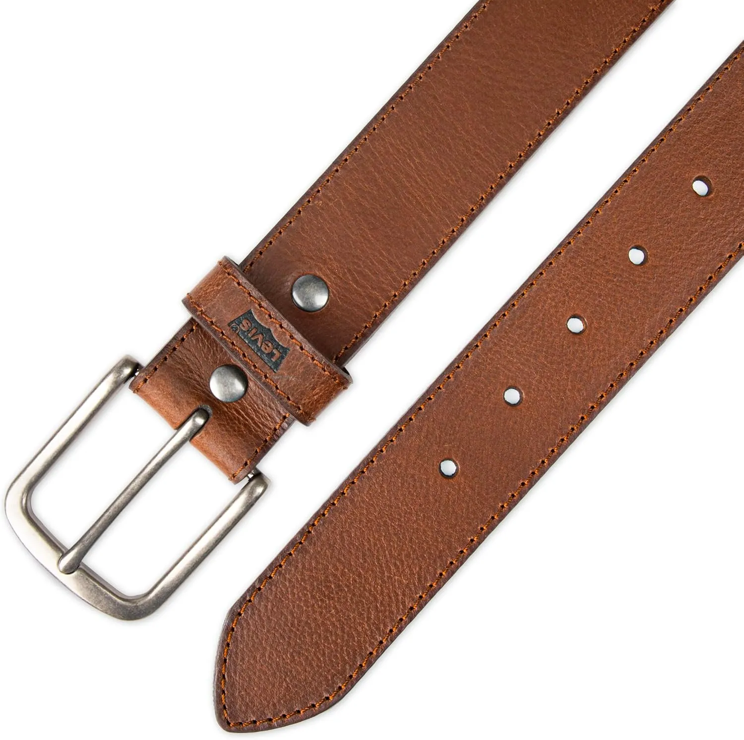 Levi’s Men’s Casual Everyday Leather Jean Belt