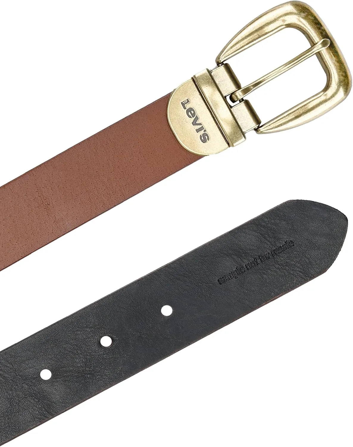 Levi's Women's Two-in-one Reversible Casual Jean Belt