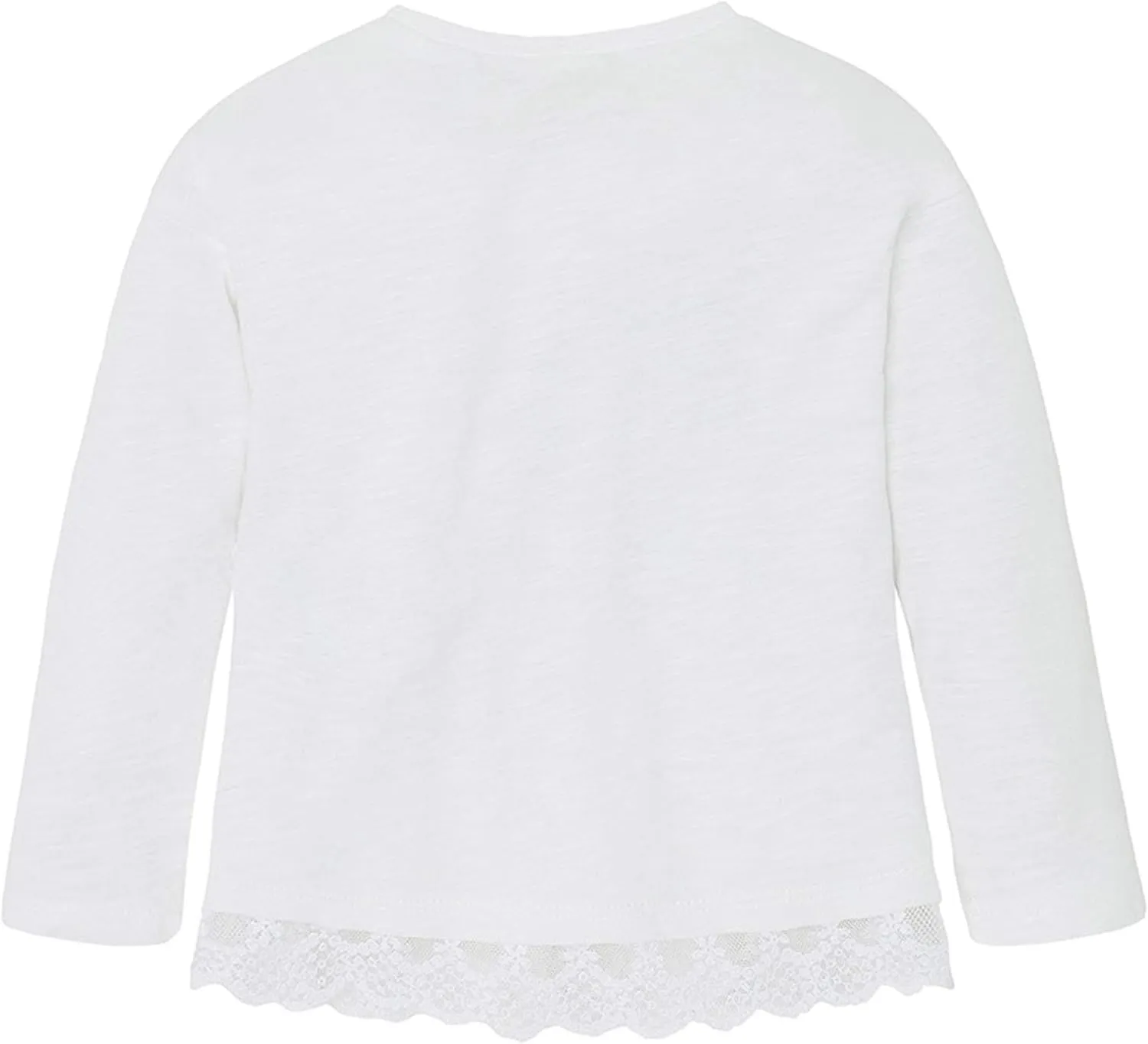 Little Girls 2T-9 Long-Sleeve 3-D Floral Embellished Knit Shirt/Top