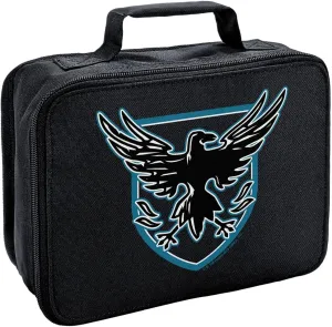 LOGOVISION Game of Thrones Night Watch Crow Insulated Soft Sided Lunch Box - Reusable Lunch Bag For School Office Work, BPA Free