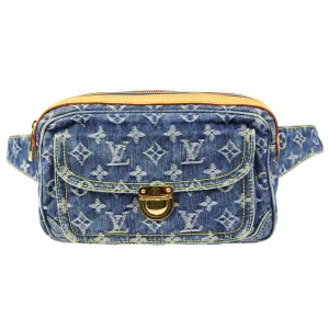 Louis Vuitton 2007 Monogram Denim Bum Bag M95347