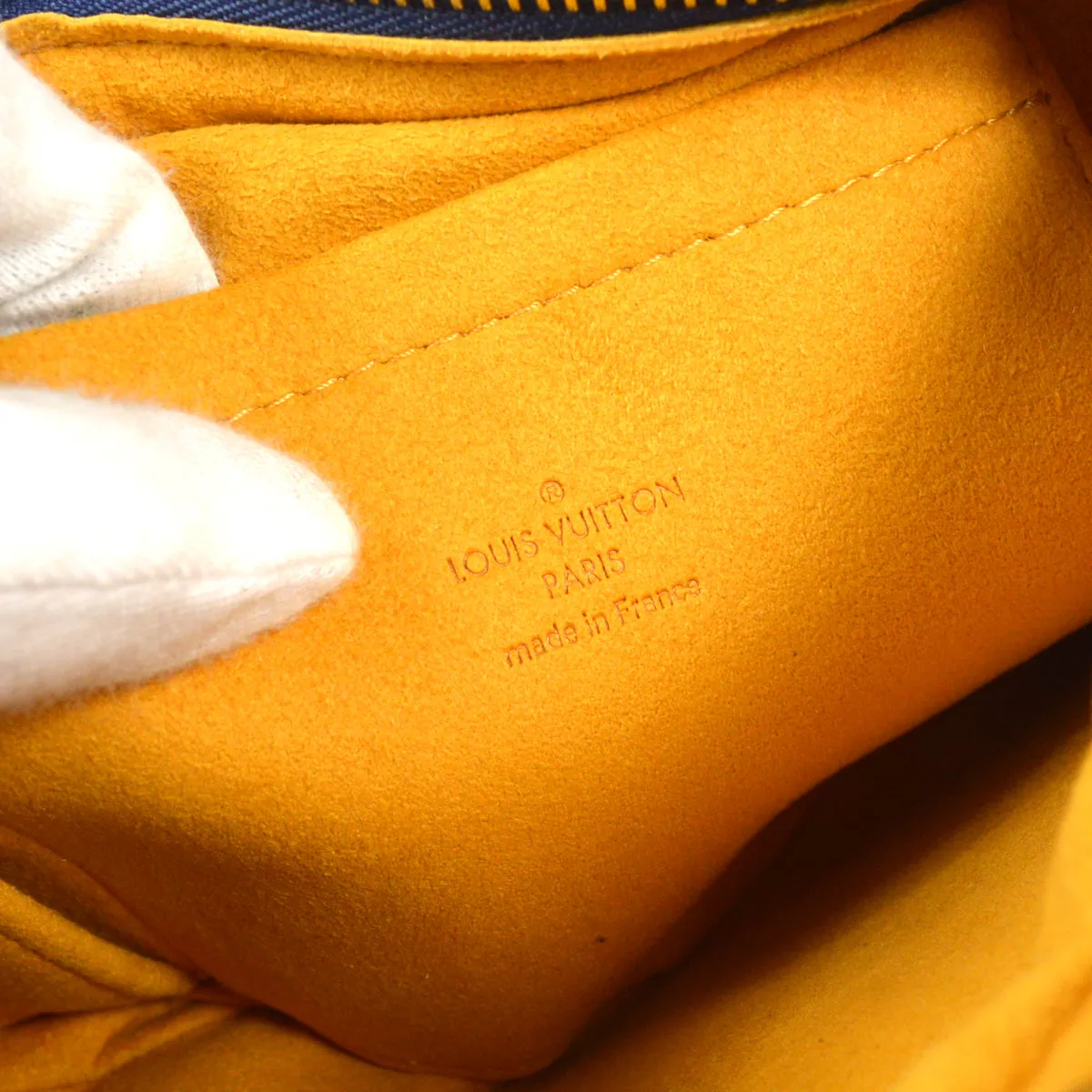 Louis Vuitton 2007 Monogram Denim Bum Bag M95347