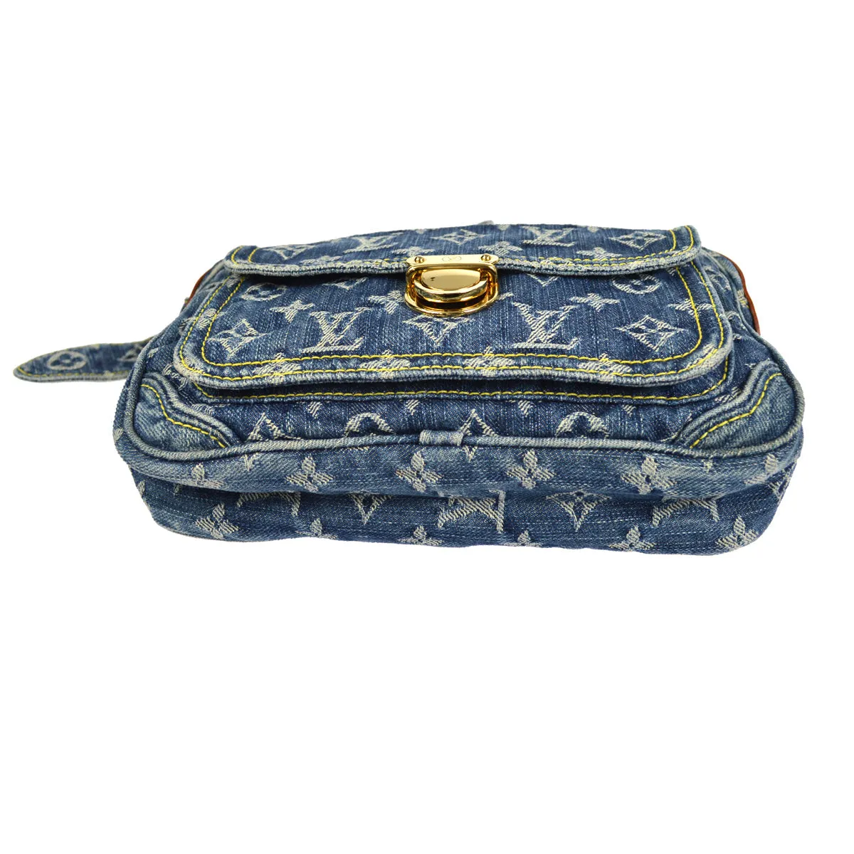 Louis Vuitton 2007 Monogram Denim Bum Bag M95347