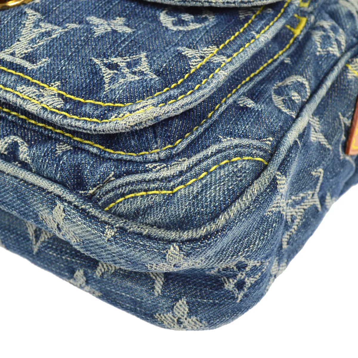 Louis Vuitton 2007 Monogram Denim Bum Bag M95347