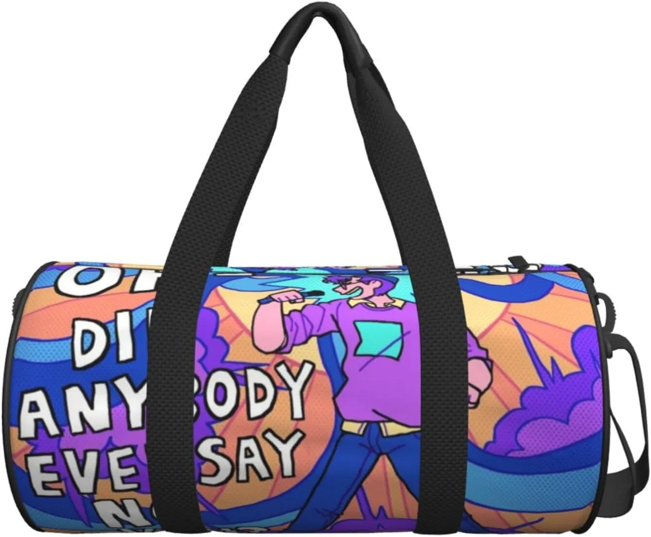 Lovejoy are you alright Duffel Bag Large Capacity Portable Round Travel bag,Travel Sports Bag for Men and Women One Size