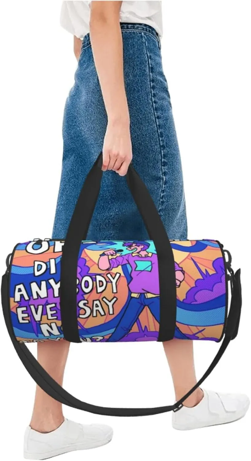 Lovejoy are you alright Duffel Bag Large Capacity Portable Round Travel bag,Travel Sports Bag for Men and Women One Size