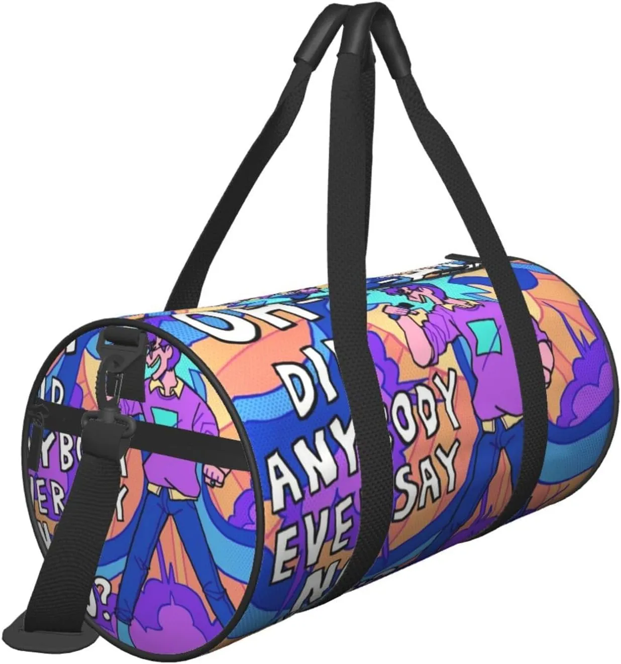 Lovejoy are you alright Duffel Bag Large Capacity Portable Round Travel bag,Travel Sports Bag for Men and Women One Size