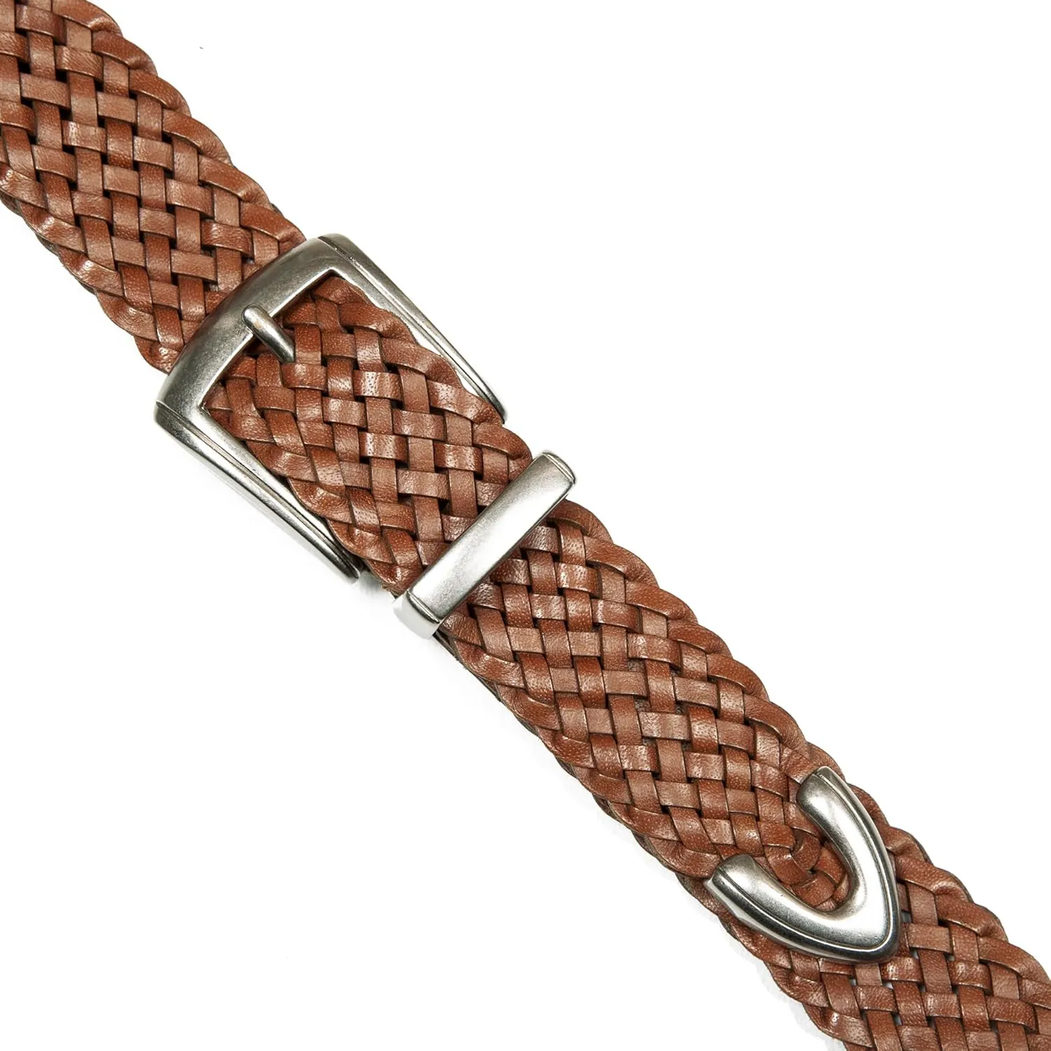 Lucky Brand Women's Western Style Fashion Leather Belt with Metal Buckle