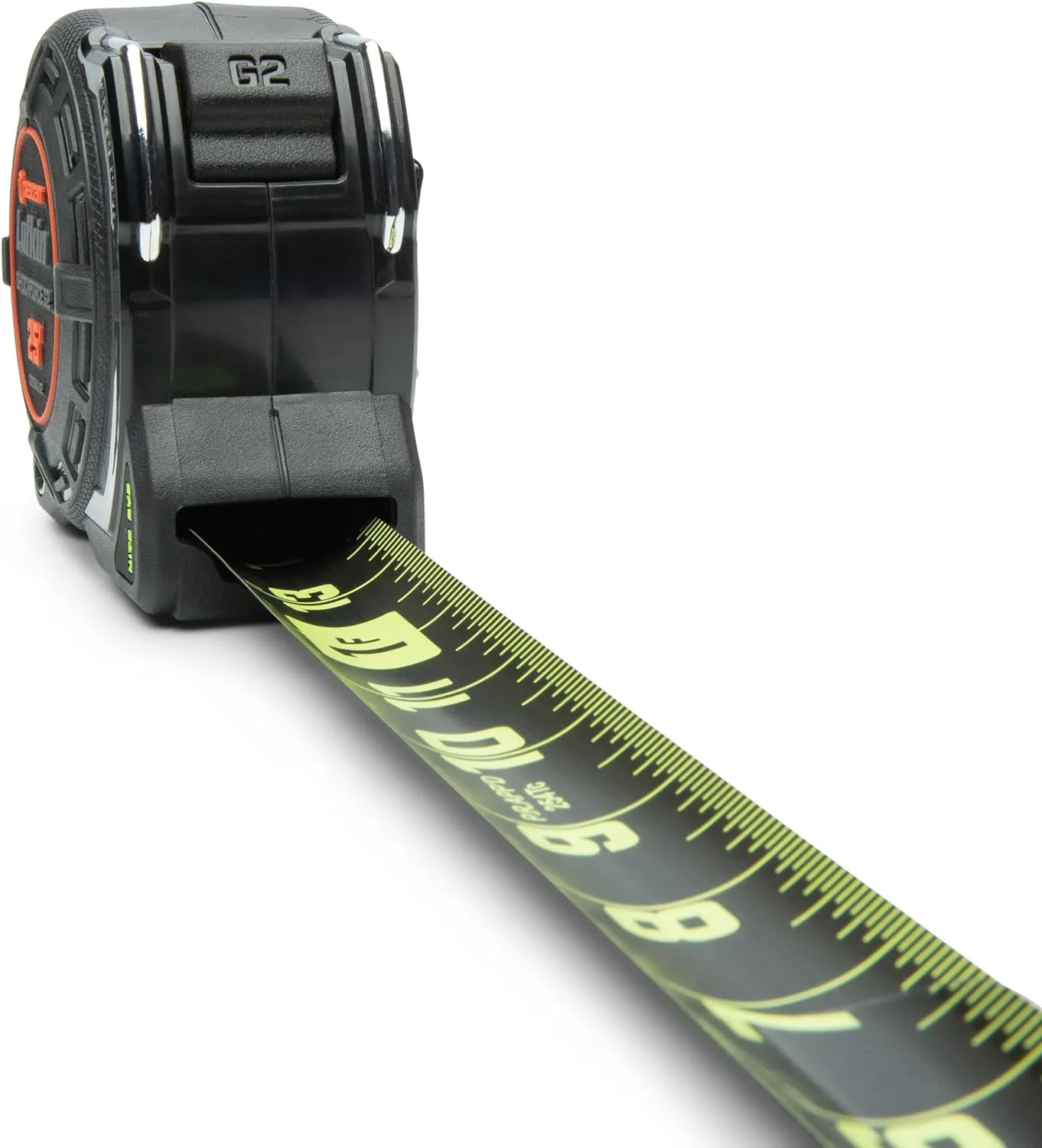 Lufkin Shockforce G2 Nite Eye 25-ft Autolock Tape Measure- L1225BAL-02