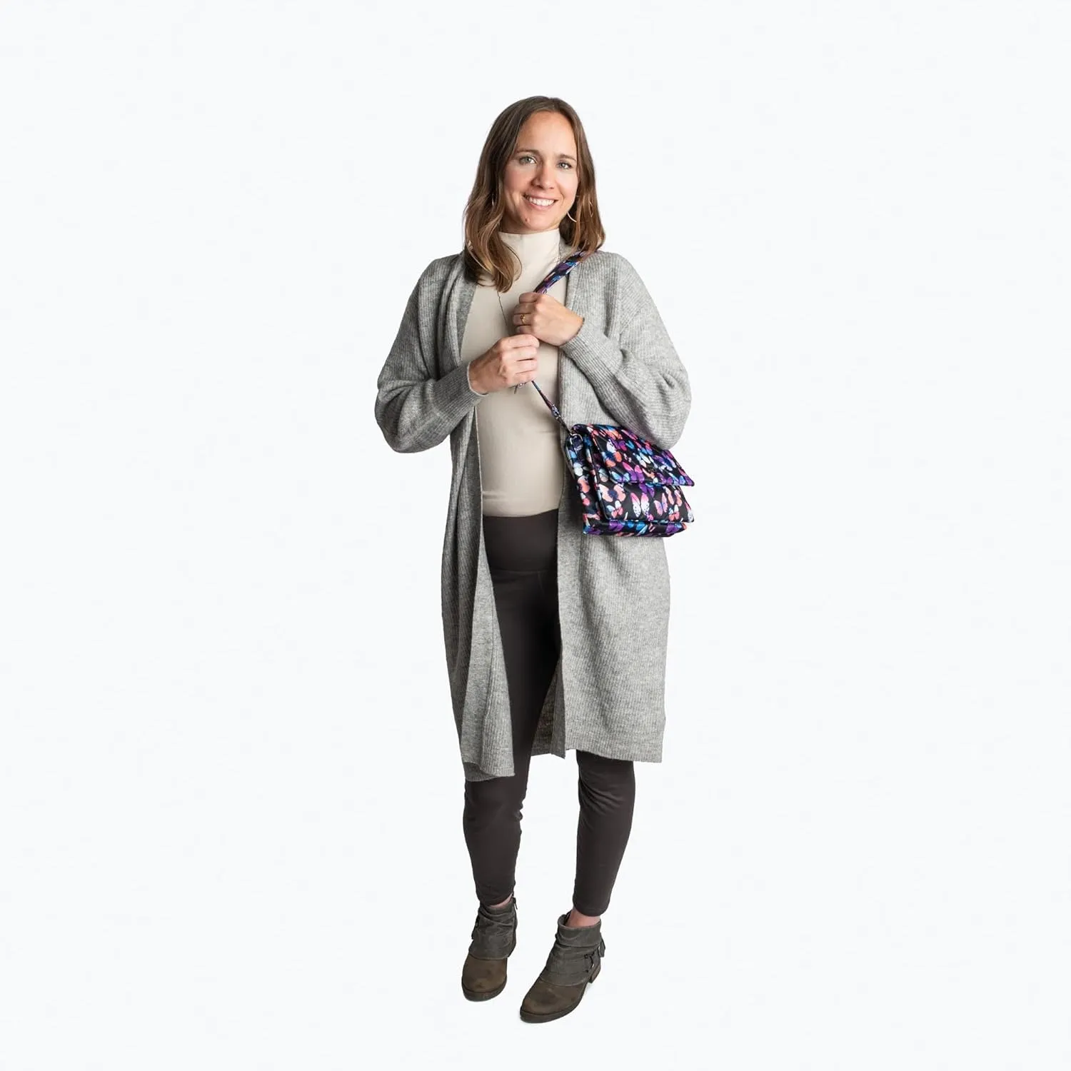 Lug Plié Crossbody Bag