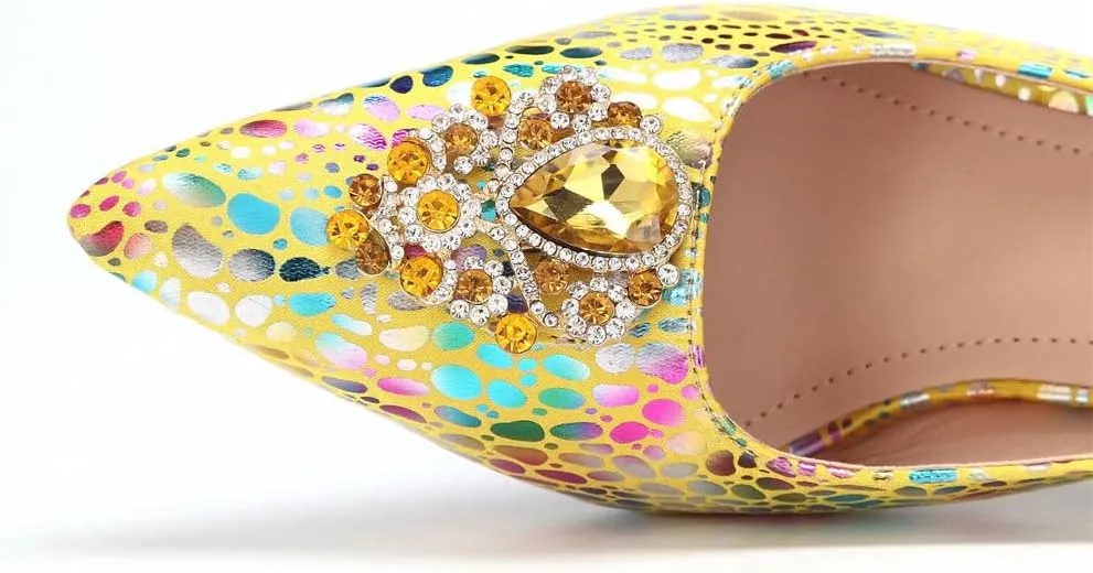 Luxury Crystal Wedding Stiletto Pumps Hollowed Floral Design Ladies Shoes Matching Bag Set