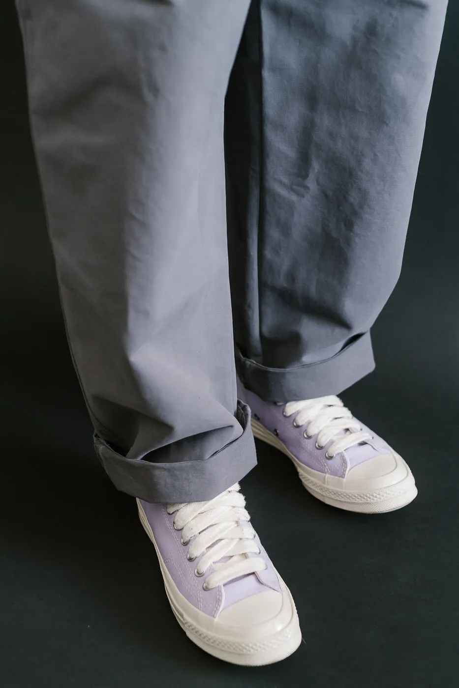 M-C-011 - Officer Chino Nebraska Cotton - Charcoal