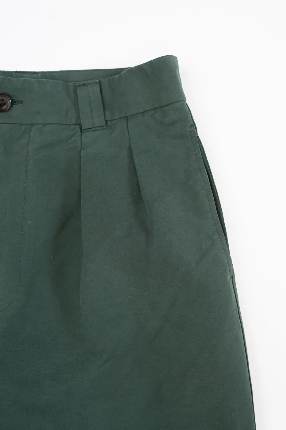 M-C-011 - Officer Chino Nebraska Cotton - Forest Green