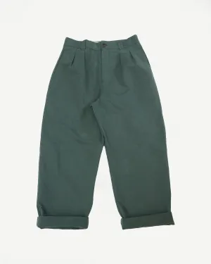M-C-011 - Officer Chino Nebraska Cotton - Forest Green