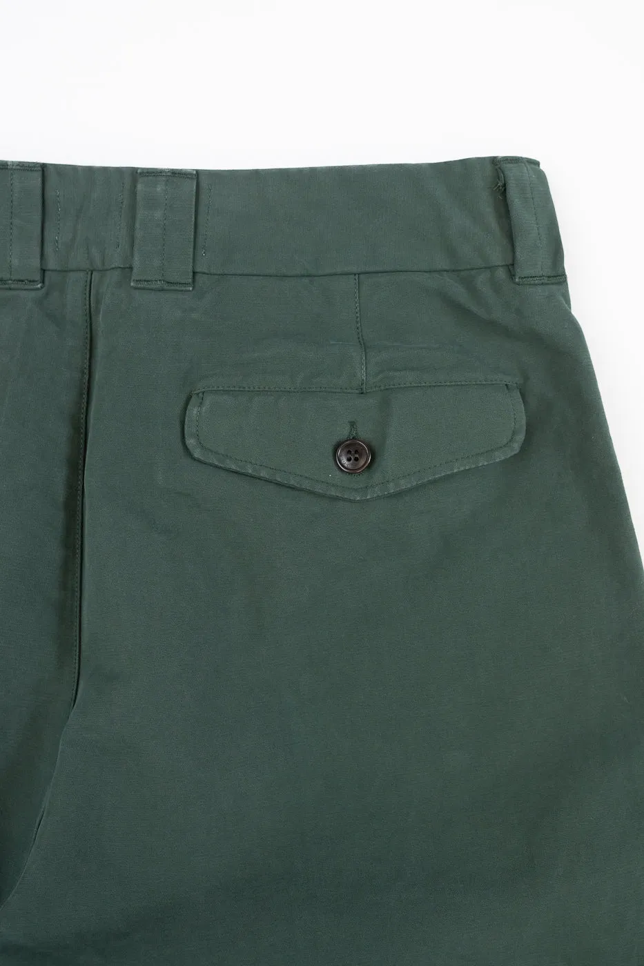 M-C-011 - Officer Chino Nebraska Cotton - Forest Green