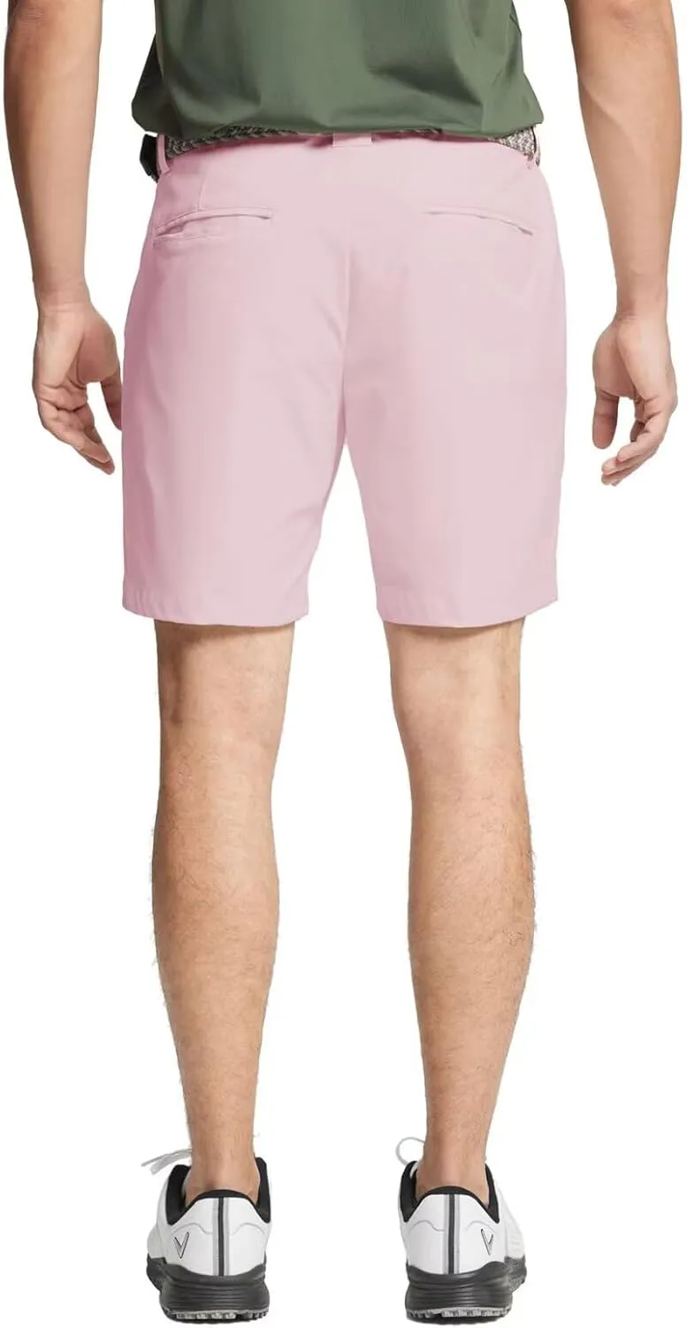 M MAELREG Golf Shorts Men 7 inch 9 inch Quick Dry Stretch Waist Moisture Wicking Water-Repellent Flat Front Flex Mens Shorts