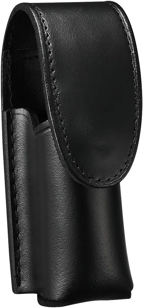 Mace Pepper Spray Holder Black Belt Pouch, Hidden Snap MK III Small, Fits up to 2oz