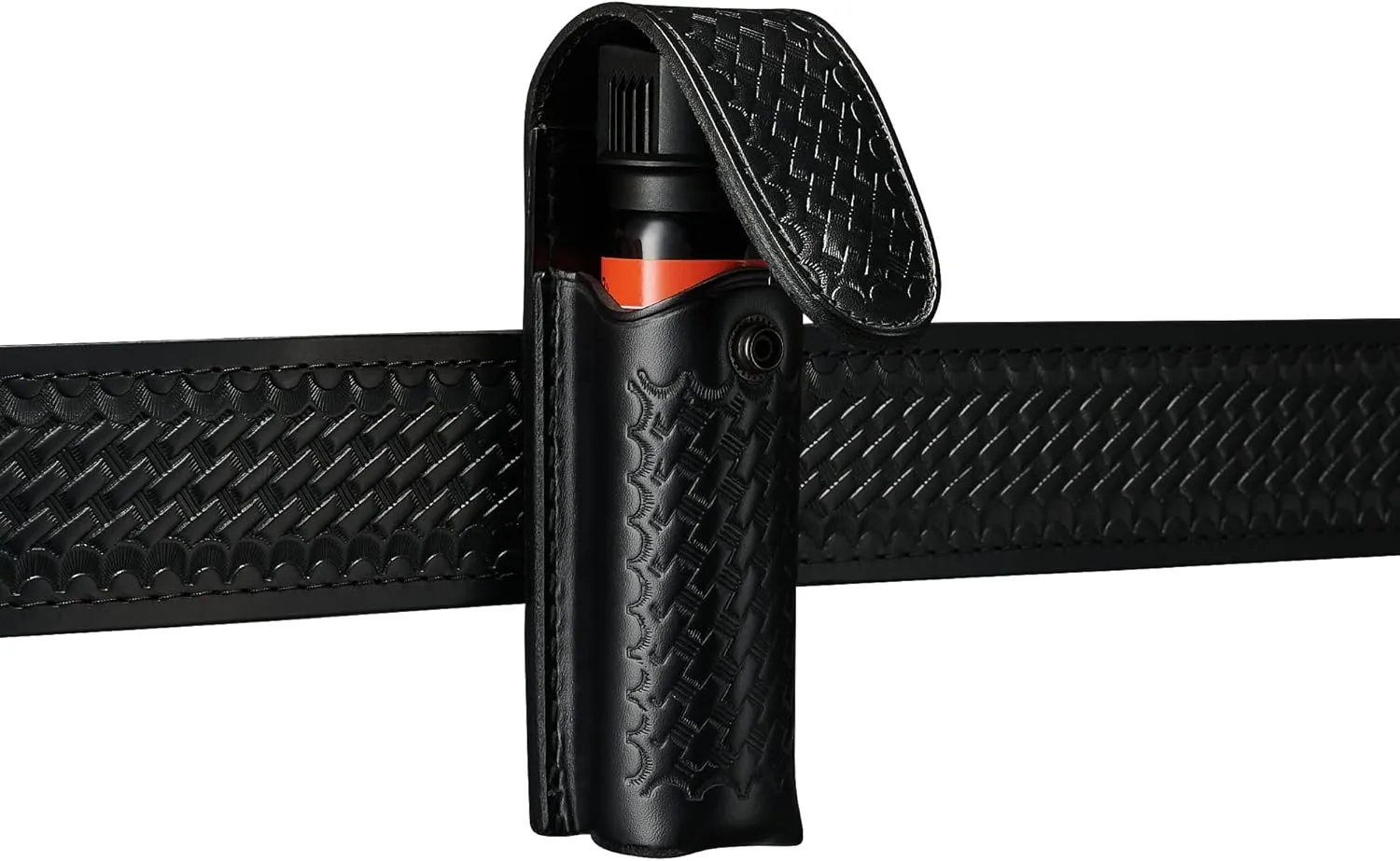 Mace Pepper Spray Holder Black Belt Pouch MK III, Fits up to 3 oz