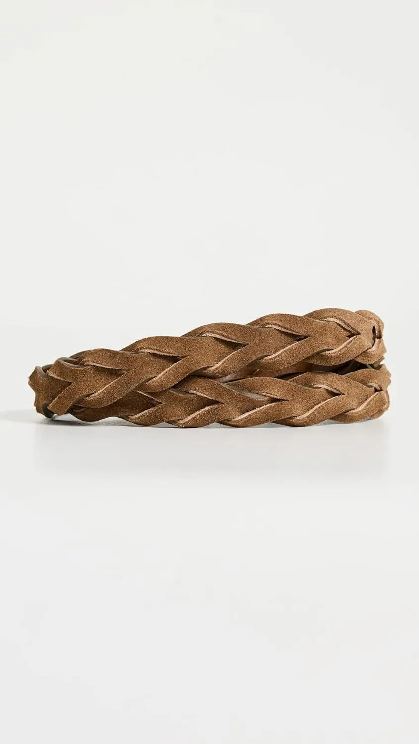 Madewell Women's Suede Braided Belt