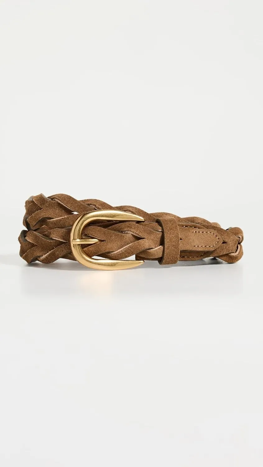 Madewell Women's Suede Braided Belt