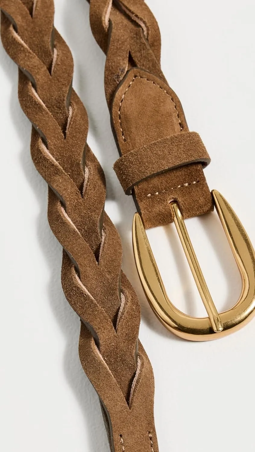 Madewell Women's Suede Braided Belt