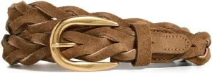 Madewell Women's Suede Braided Belt