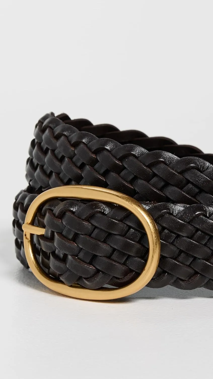 Madewell Women's Woven Oval Buckle Belt