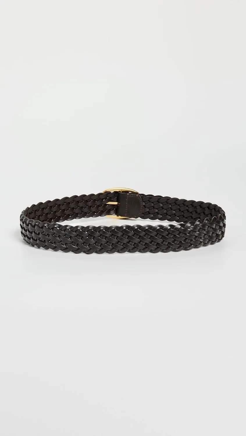 Madewell Women's Woven Oval Buckle Belt