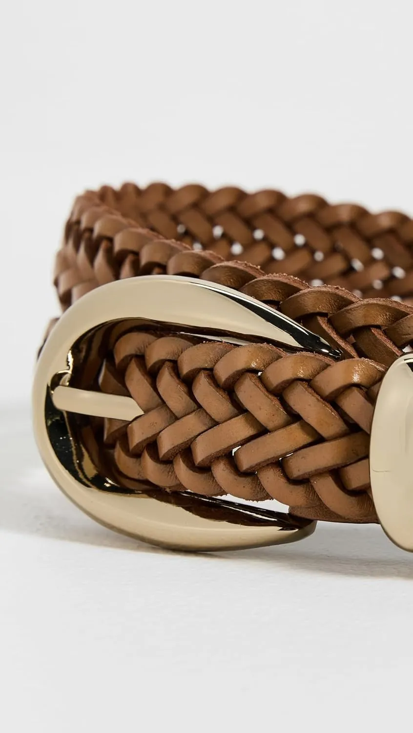 Madewell Women's Woven Triple Metal Keeper Belt
