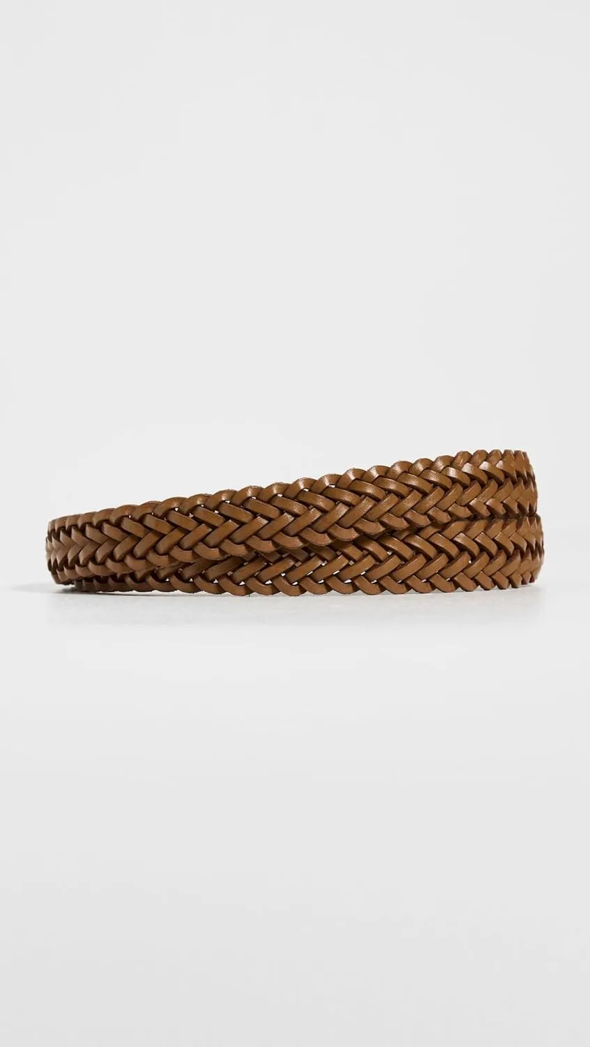 Madewell Women's Woven Triple Metal Keeper Belt