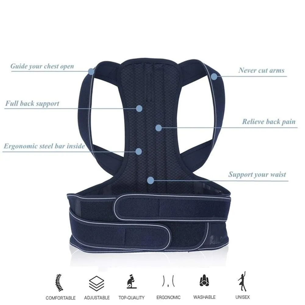 Magnetic Corrector for Women Men Orthopedic Corset Belt Pain Back Brace Support Belt Magnets Therapy