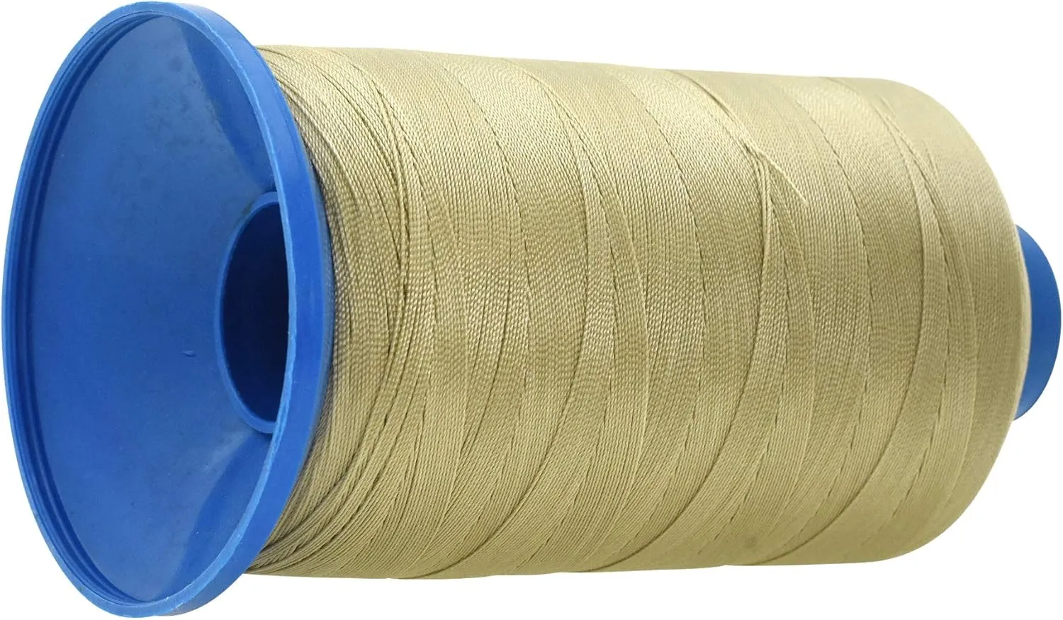 Mandala Crafts Bonded Nylon Thread for Sewing Leather, Upholstery, Jeans and Weaving Hair; Heavy-Duty (T90 #92 280D/3, Beige)