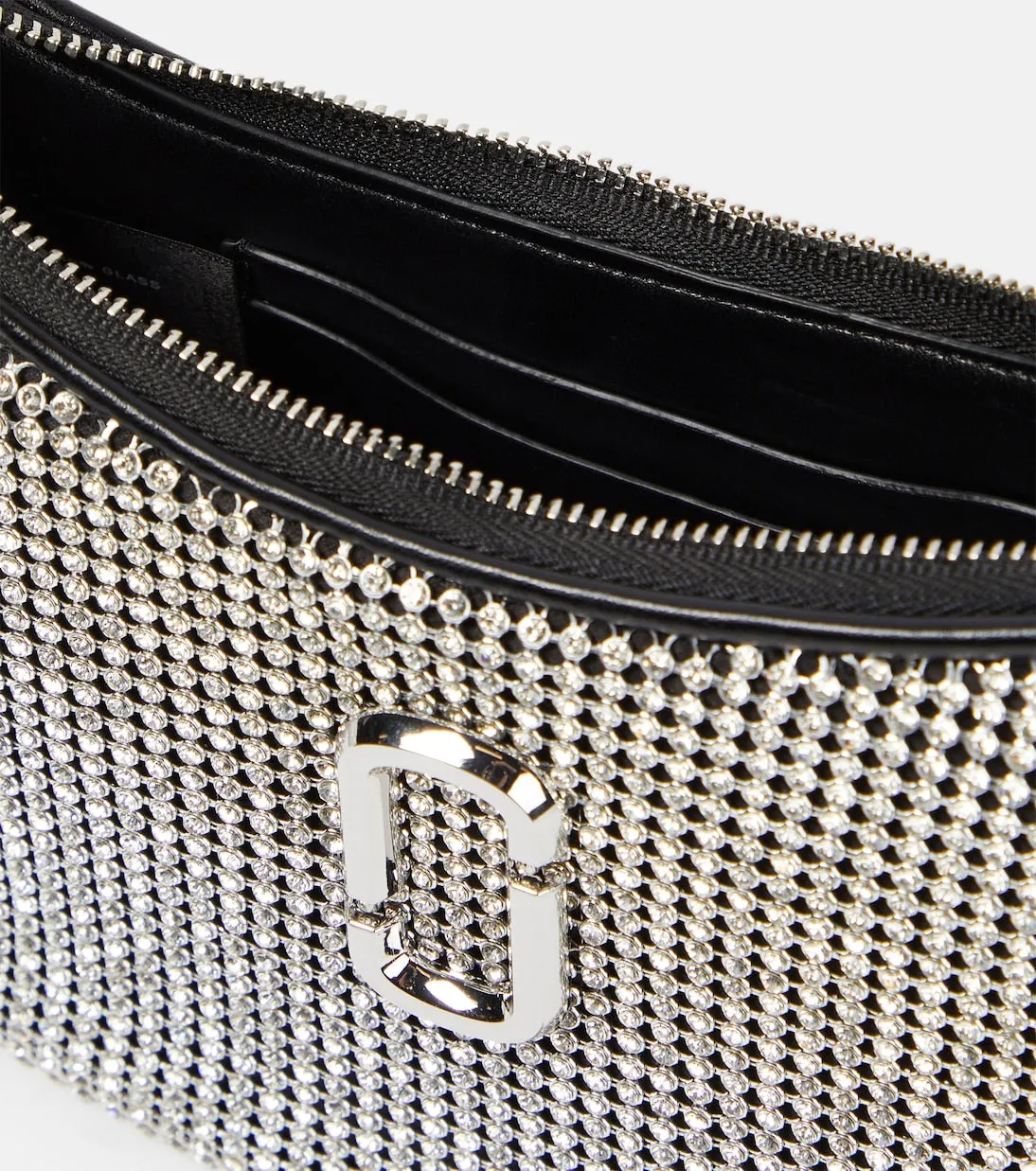 MARC JACOBS The Curve Small embellished shoulder bag