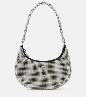 MARC JACOBS The Curve Small embellished shoulder bag