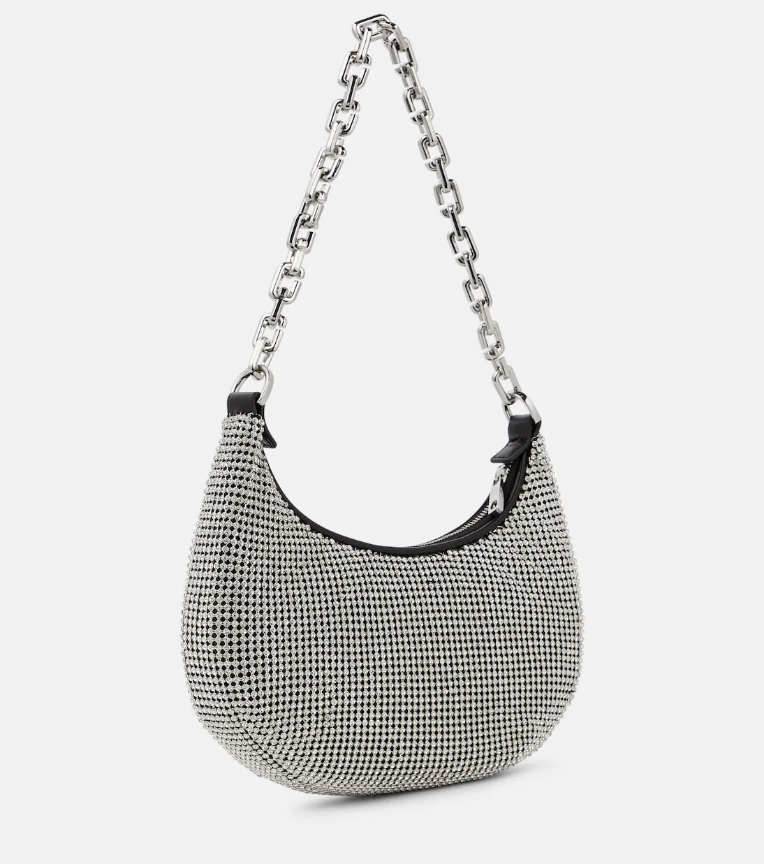 MARC JACOBS The Curve Small embellished shoulder bag