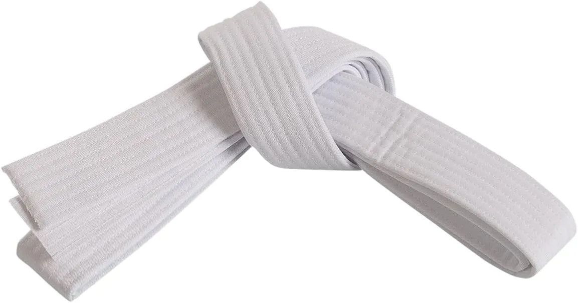 Martial Arts Karate Elastic Drawstring Uniform for Kids & Adult Lightweight Student Gi 7oz with Free Belt