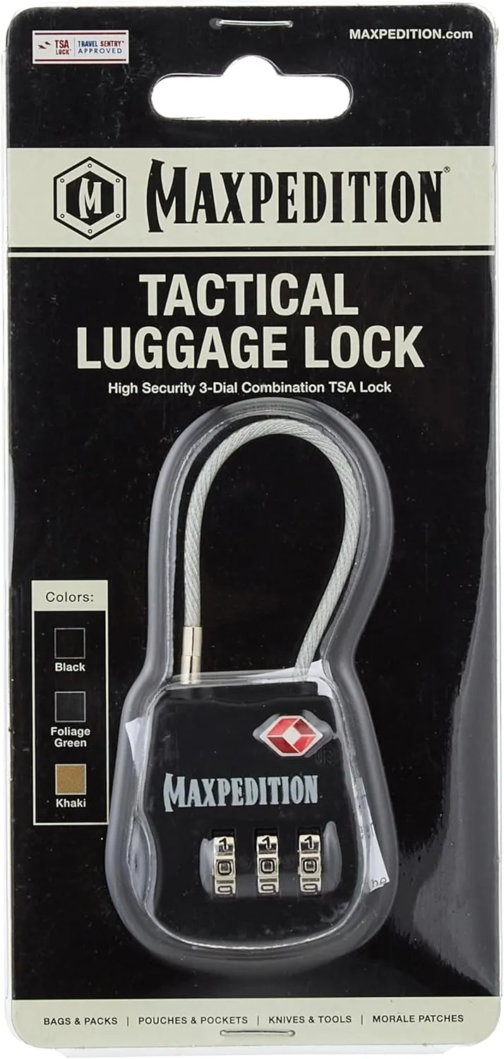 MAXPEDITION Gear Tactical Luggage Lock