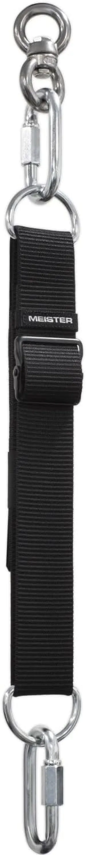 Meister Mounting Extension Strap w/Swivel & Carabiners for Hanging Heavy Bags