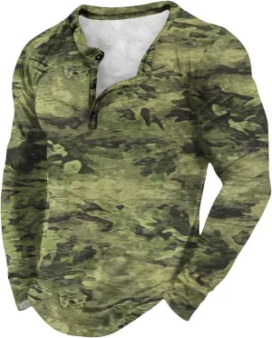 Men Shirts Vintage Hooded Long Sleeve T Shirt Autumn Solid Casual Top Cotton Collared Basic Golf Shirt Flannel Shirt