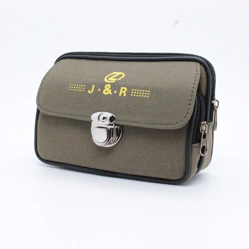 Men's Absorbent Cloth Stall Hanging Large Capacity Phone Bags