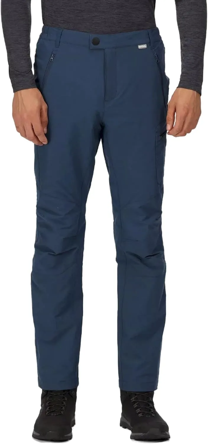 Mens Highton Lined Walking Pants (40L) (Admiral Blue)