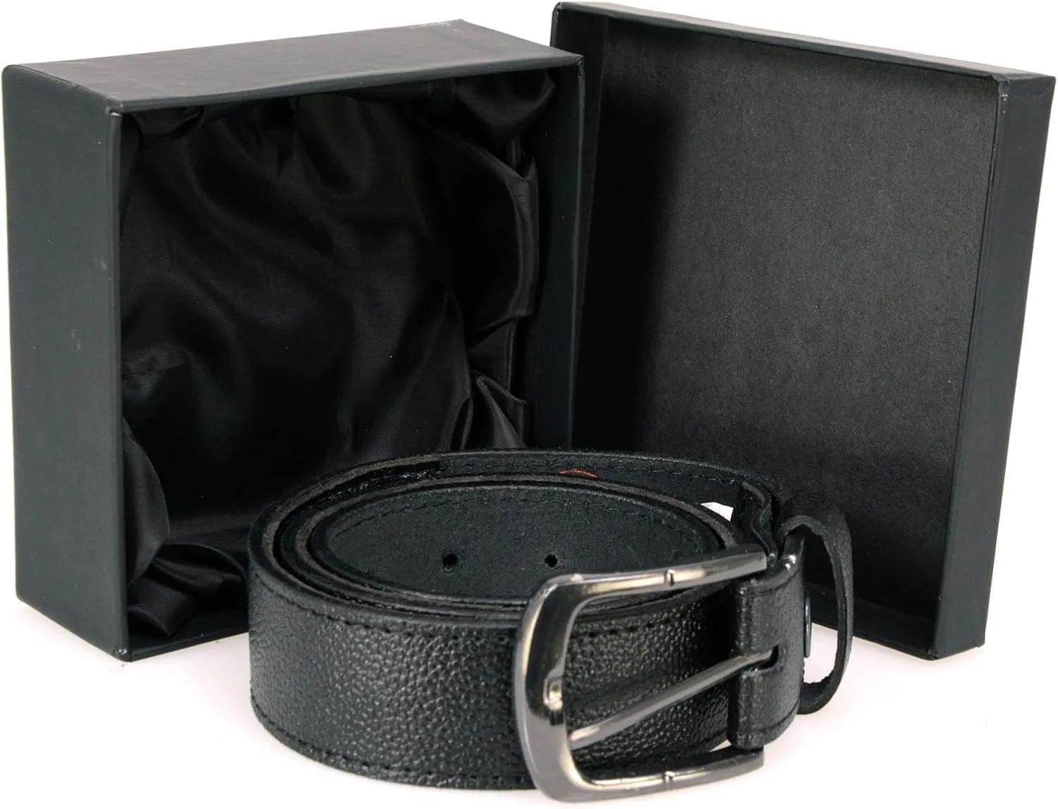 Milwaukee Leather MP7150 Men's Black Genuine Cowhide Leather Money Belt W/Secure Front Buckle for Motorcycle Rider