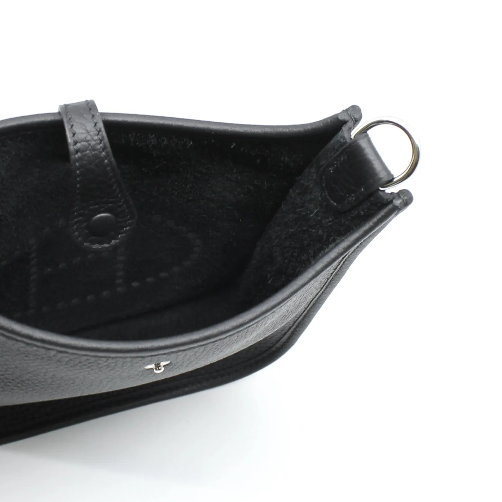 mini evelyn tc black phw u stamp