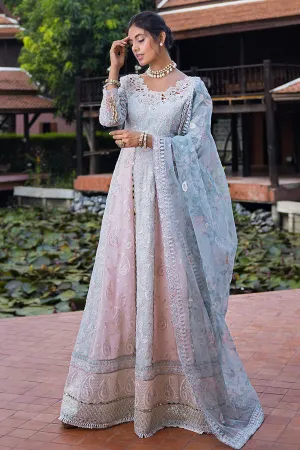 Misha | 3Pc Unstitched Suit Festive Luxury Collection Roohi By Mushq