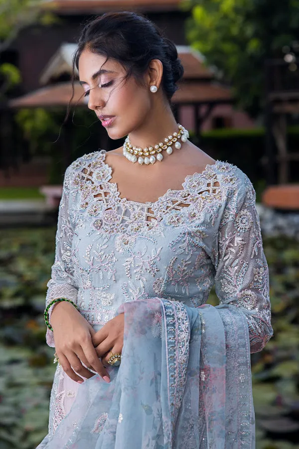Misha | 3Pc Unstitched Suit Festive Luxury Collection Roohi By Mushq