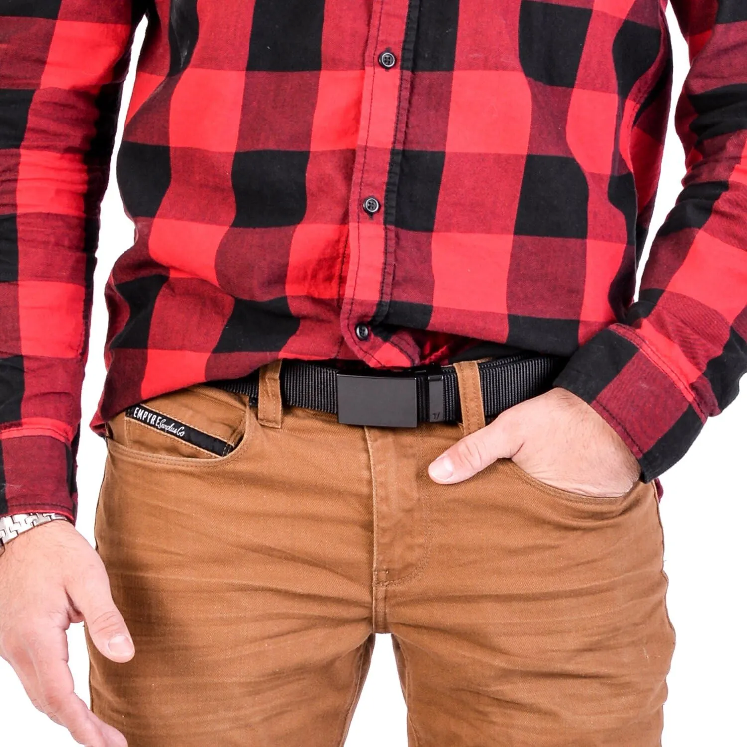 Mission Belt Men's Nylon Ratchet Belt, 40mm Nylon Collection