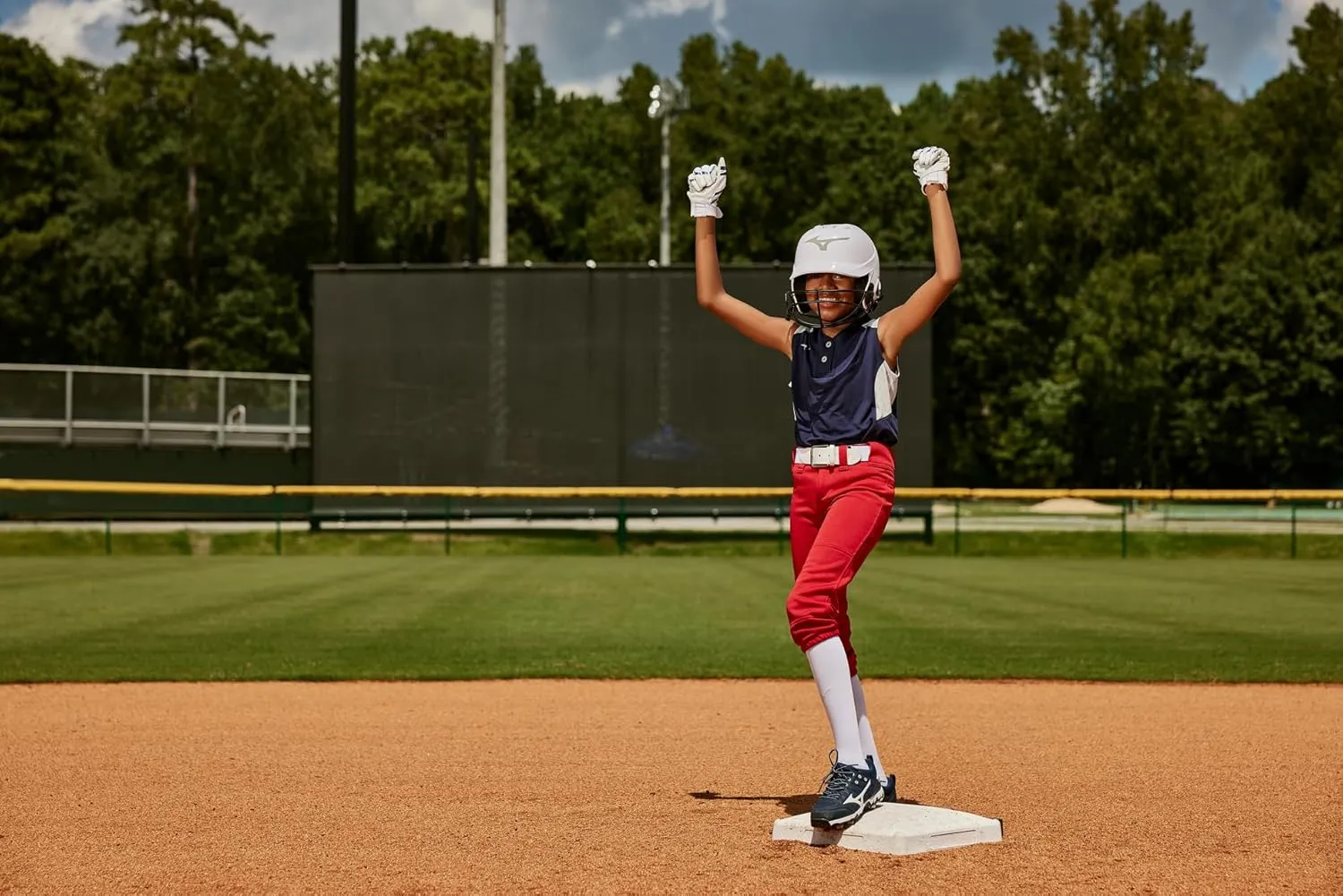 Mizuno Classic Elastic Baseball/Softball Belt | Youth and Adult