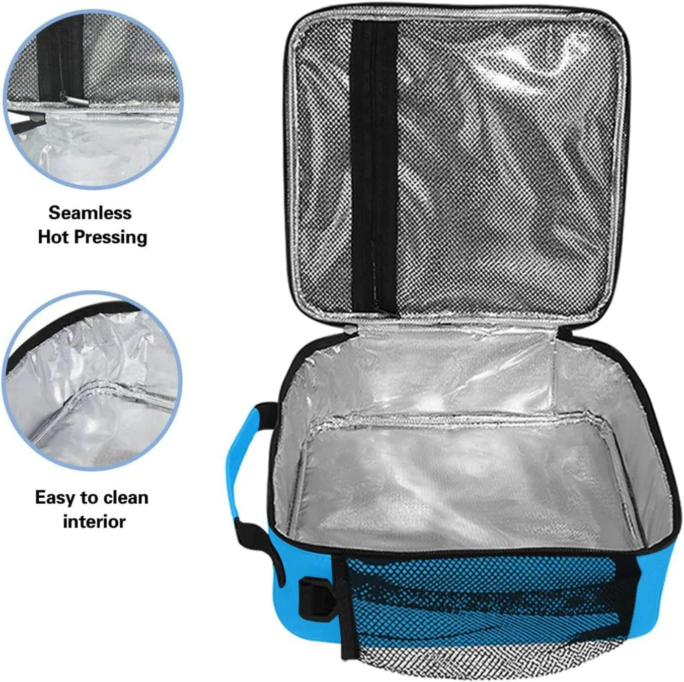 Monster Truck Kids Lunch Box for Boys Girls Insulated Lunch Box Reusable Lunch Tote Kit for School Travel