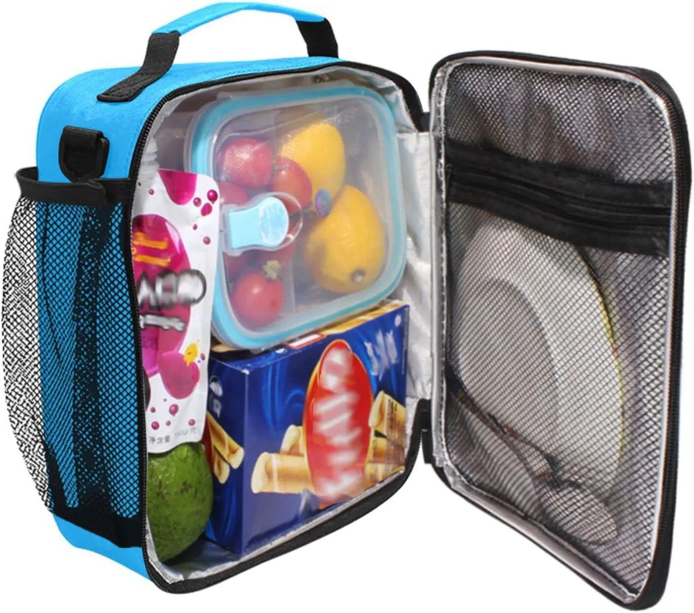 Monster Truck Kids Lunch Box for Boys Girls Insulated Lunch Box Reusable Lunch Tote Kit for School Travel