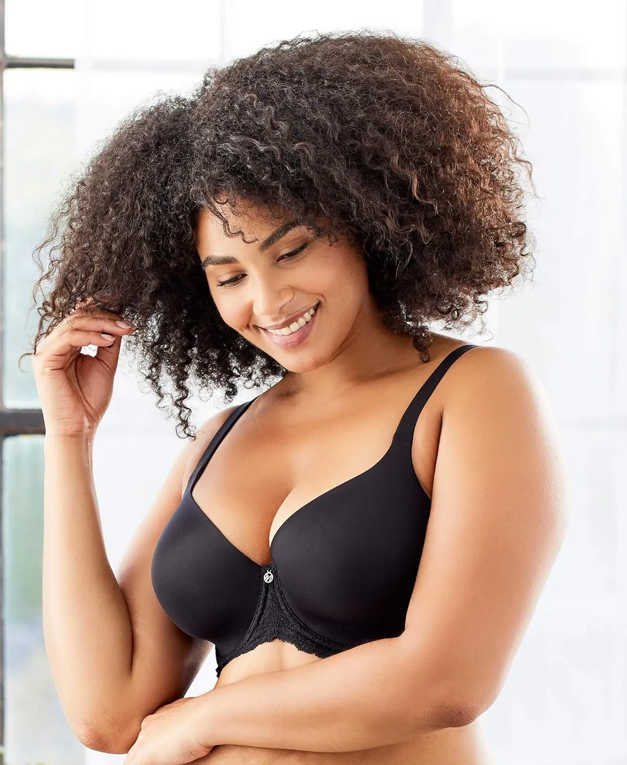 Montelle Women's Pure Plus Soft Foam Cup Full Coverage T-Shirt Bra